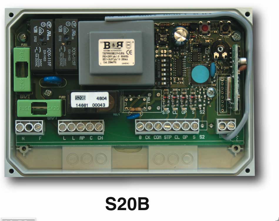 Télécommande copieuse universelle 2 BP à code fixe 433.92 Mhz